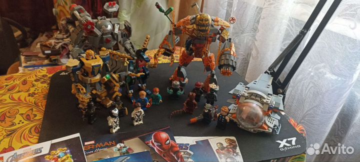 Lego marvel 5 наборов