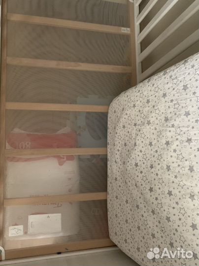Детская кроватка IKEA сундвик