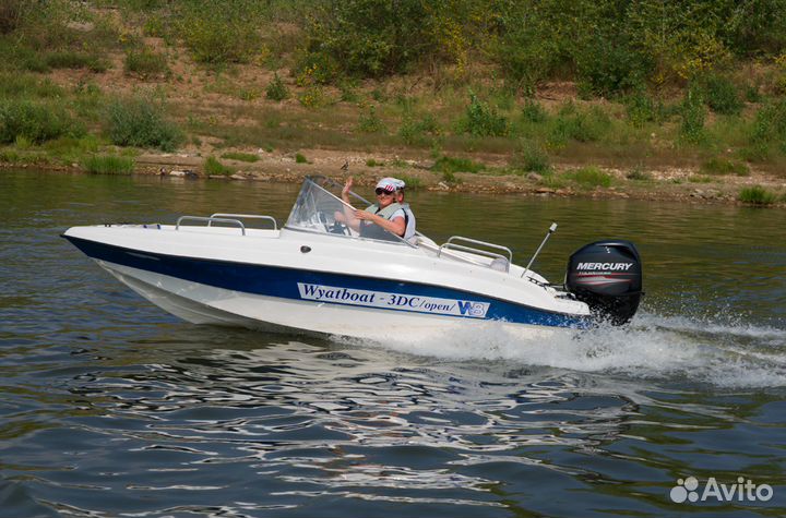 Новый катер Wyatboat 3 DC Open длина 4,7 м