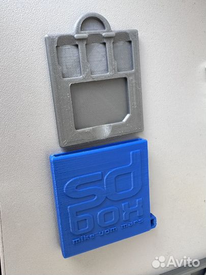 Картхолдек для карт microSD на 3d