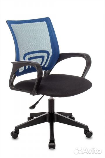 Кресло офисное TopChairs ST-Basic сетка/ткань сини