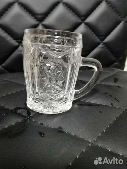 Кружка хрустальная