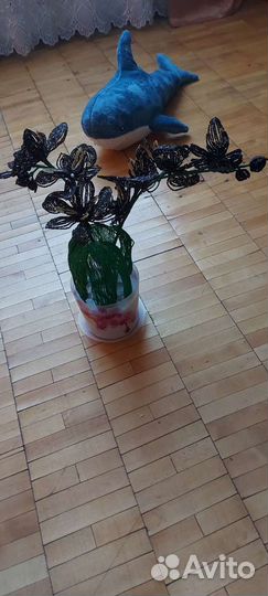 Орхидея из бисера