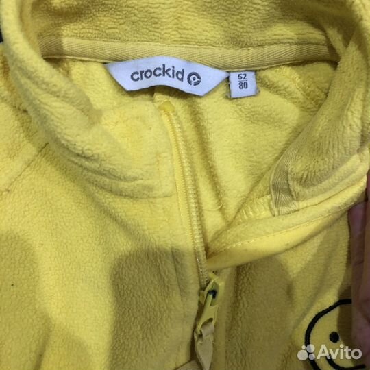 Флисовый комбинезон crockid 80