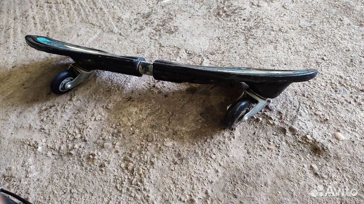 Самокат + скейт