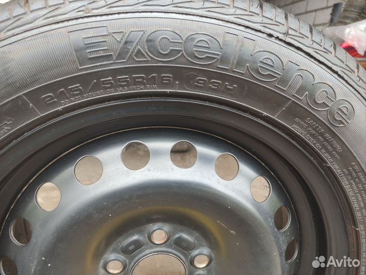 Колесо 215/55/r16 93 h goodyear excellence