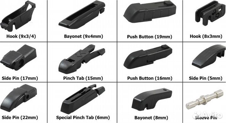 Щётка стеклоочистителя каркасная 400мм