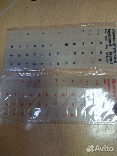 Наклейки на клавиши - новая клавиатура