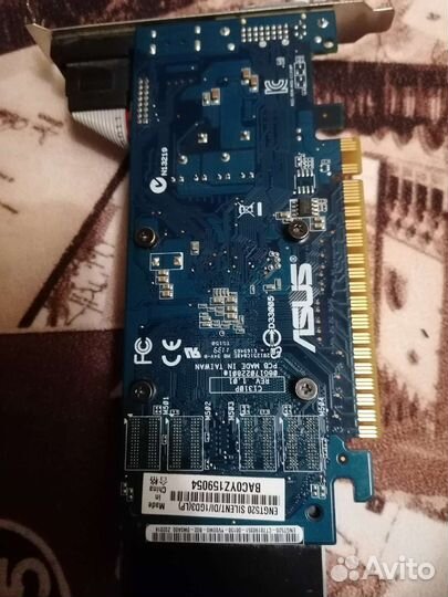 Видеокарта asus geforce gt 730 1гб