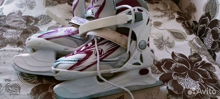 Коньки детские раздвижные 34 37