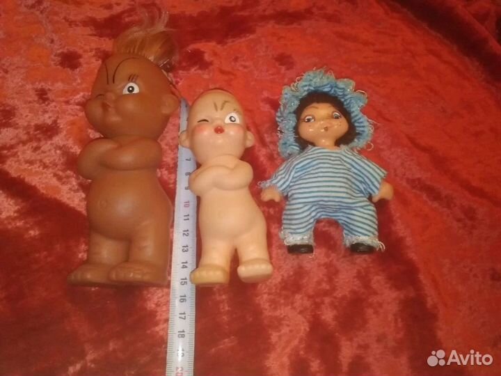 Игрушки и куклы СССР лотом