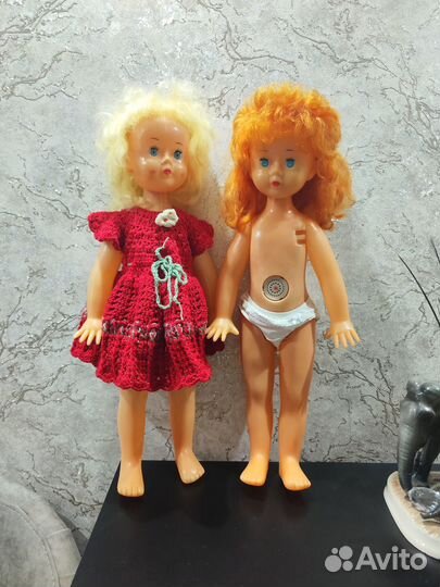 Куколки СССР Нина и Нина разные фабрики