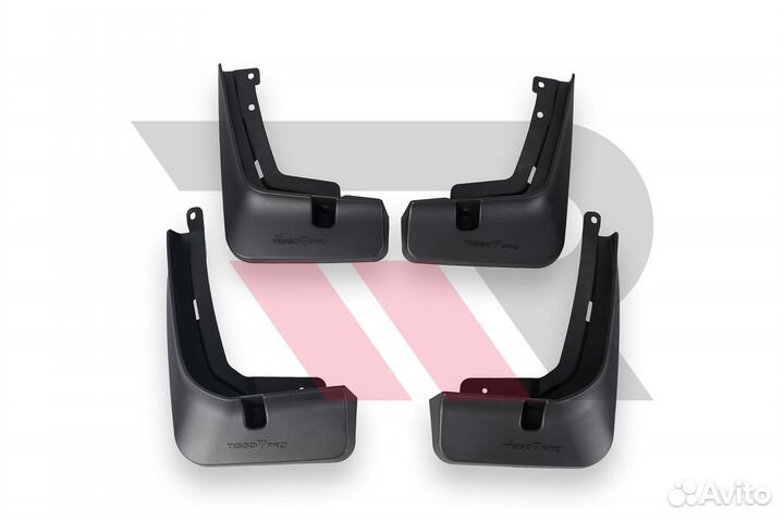 Брызговики Chery Tiggo 7 Черные