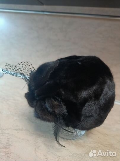 Шапка норковая, женская