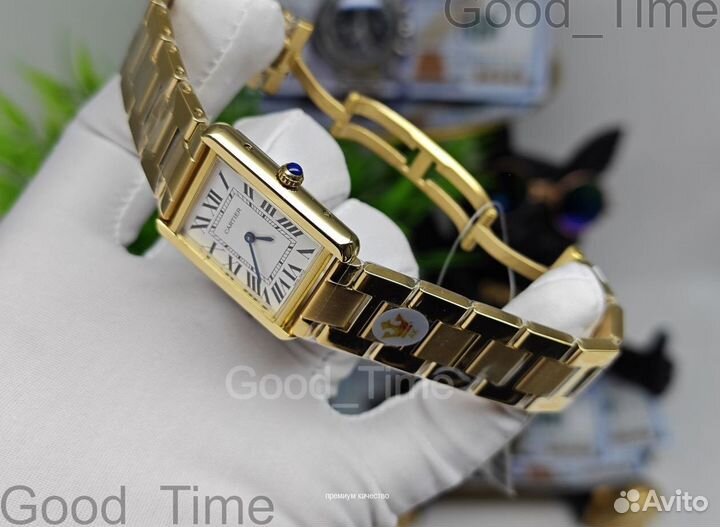 Мужские кварцевые часы Cartier