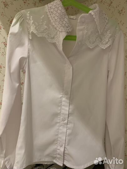 Рубашка белая на девочку