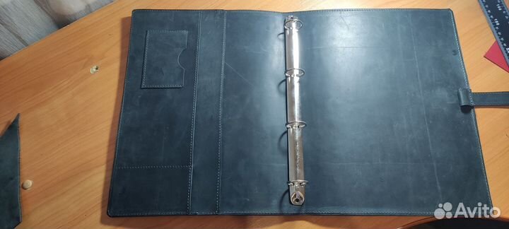 Папка из натуральной кожи А4
