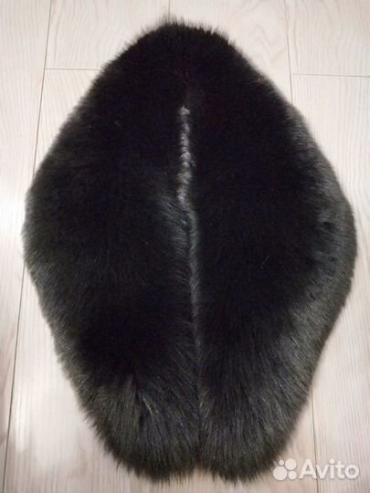 Меховой воротник песец