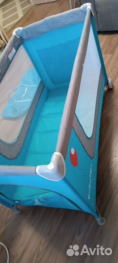 Детская кровать манеж с матрасом Babiton