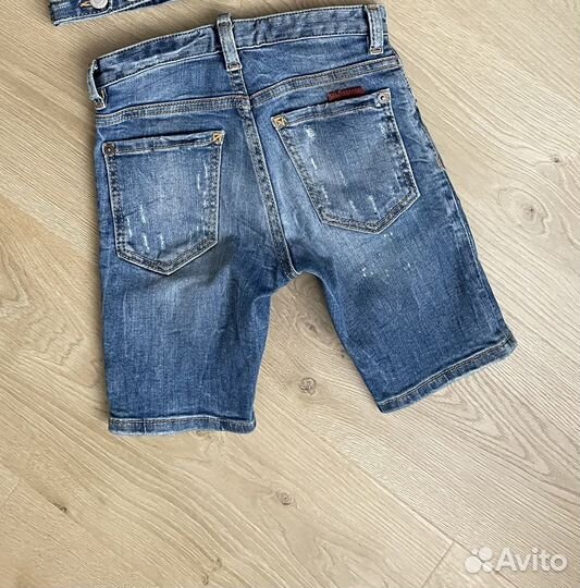 Джинсовая шорты dsquared2, 6лет