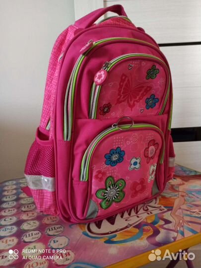 2 школьных портфеля+ мешок для сменки