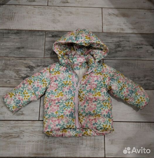 Куртка детская на девочку, размер 74