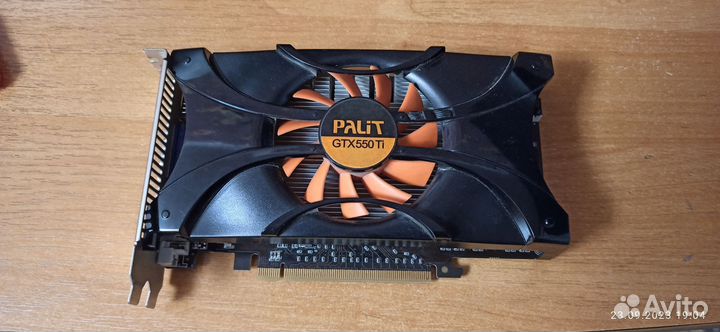 Видеокарта gtx 550 ti