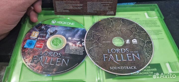 Игра Lords of the fallen Xbox one