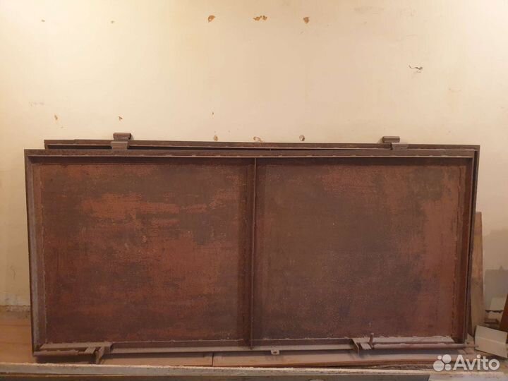 Ворота гаражные створки