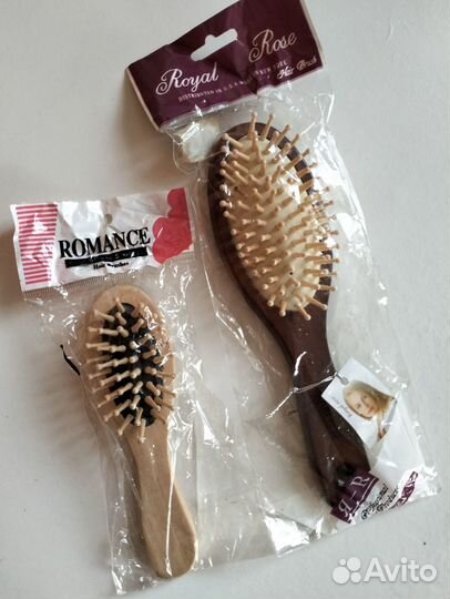 Расчёски деревянные новые 2 шт или по 1