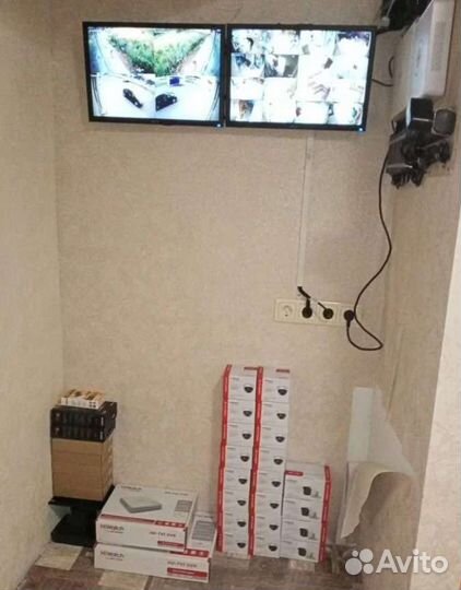 Установка видеонаблюдения, скуд, домофонии