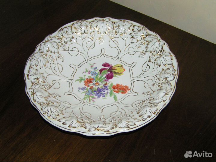 Блюдо Дулёво СССР