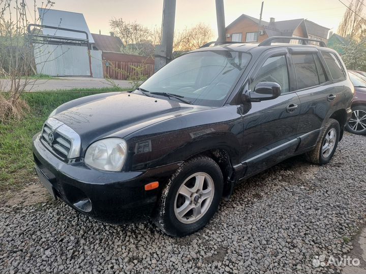 Hyundai Santa Fe 2.4 AT, 2003, 207 000 км