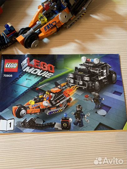 The lego Movie 70808 Погоня на супермотоциклах