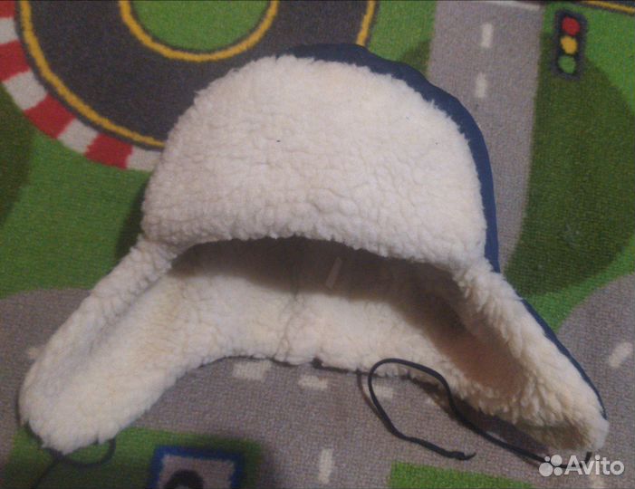 Шапка детская на мальчика зимняя