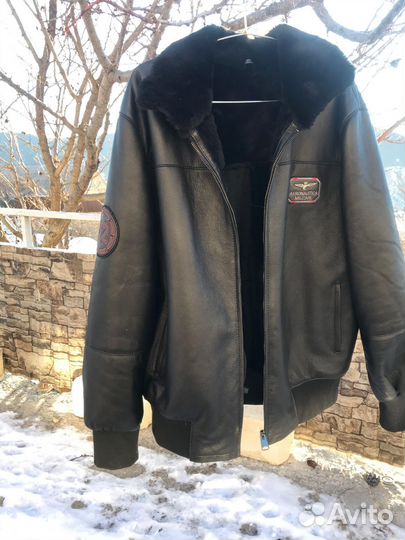 Кожанная куртка натуральная