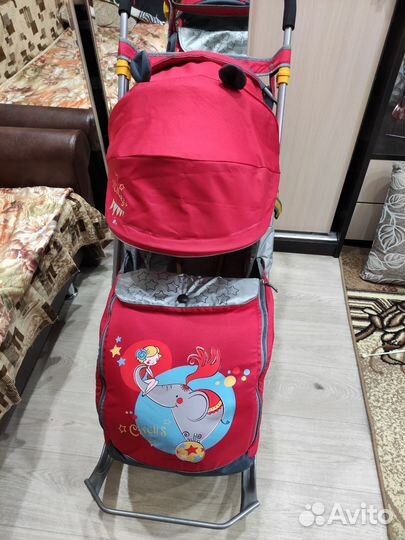 Санки коляска nika kids