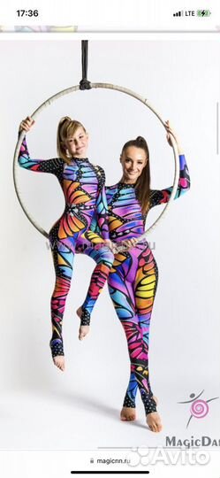 Костюм для воздушной гимнастики