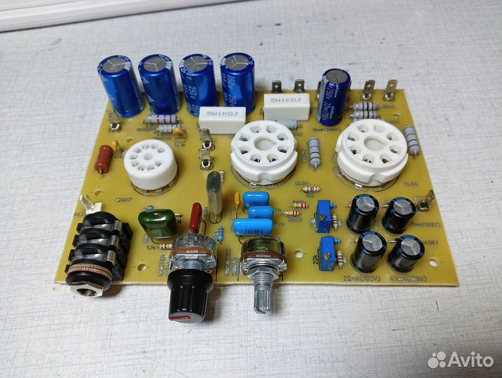 Гитарный усилитель (прототип) Ерасов Бульдозер