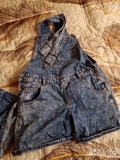 Джинсовый комбинезон р29 и р30