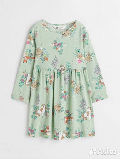 Платье для девочки hm 110 116