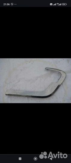 Молдинг переднего бампера LADA иксрей cross