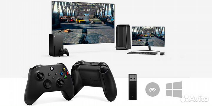 Игровой геймпад X box series S / One / гарантия