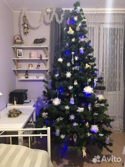 Елка искусственная пвх 270 см