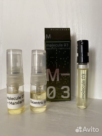 Пробники, отливанты Molecules