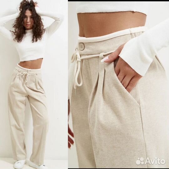 Новые Теплые Кашемировые брюки