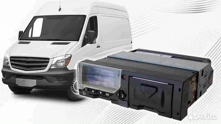 Цифровой тахограф Меркурий та-001.С установкой