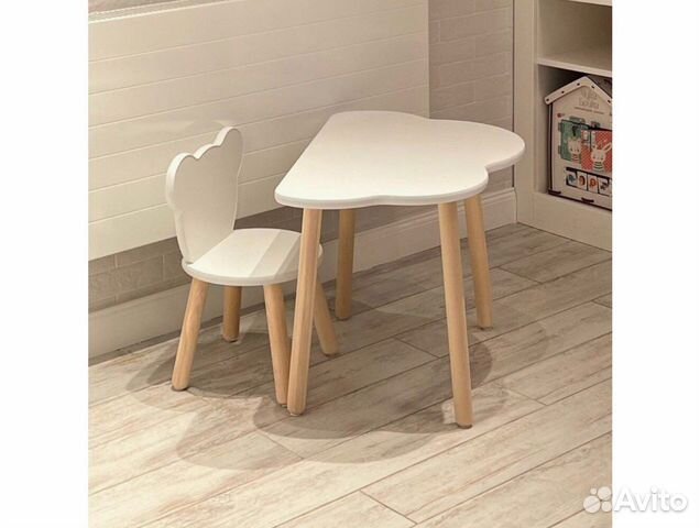 Детский столик и стульчик, стол и стул