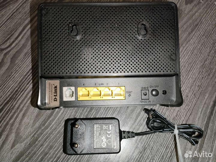 Wi-Fi роутер (маршрутизатор) D-Link DSL-2750U