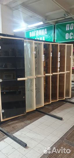 Двери массив хвоя, осина, стекло Большой выбор